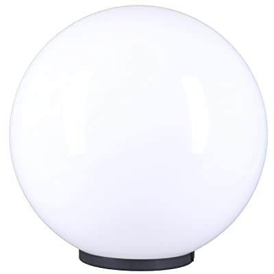 Kugelleuchte Ø 40cm E27 Kugellampen Gartenbeleuchtung Direktanschluß 230V Außen Leuchten Terrassenleuchte - ohne Anschlußkabel