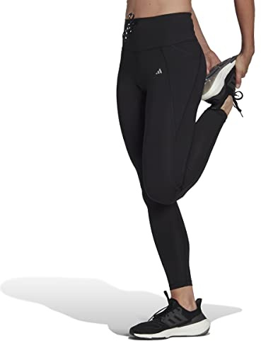 adidas Damen Running Essentials 7/8 Leggings, Black, M