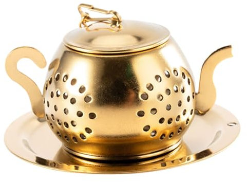 BESTonZON Teesieb Aus Edelstahl Mit Kette Wiederverwendbarer Teefilter Für Losen Tee Hitzebeständig Und Langlebig Für Teekannen Und Tassen Für Teeliebhaber Und Teestuben