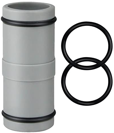 DUDOK Poolpumpenanschluss – Zwei-Wege-Schlauchkupplung, Gadget für 32 mm Schlauchersatz mit Gummiring, oberirdische Schwimmbadkupplungen, Zubehör zum Wechseln der Rohrrichtung
