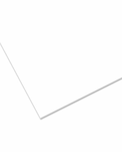 nattmann GS farbig, 3mm - vielseitig einsetzbare, bruchfeste Acrylglasplatte für Lichtobjekte und mehr, Markenqualität in 12x25 cm - weiß milchig (WH02)