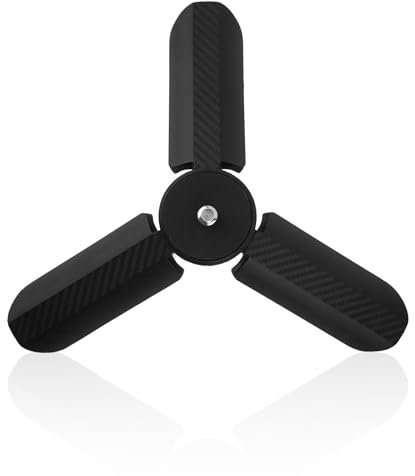 Gosknor Portable Tripod for DJI Osmo Pocket 3 & 2, 1/4in Threaded Interface Mini Stand Black Mount Compatible with Osmo Pocket 3 & 2, Tabletop Mount