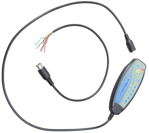 Télécommande de massage réglable avec fonction de chauffage, port femelle 8 broches, câble de 50,8 cm pour fauteuil inclinable