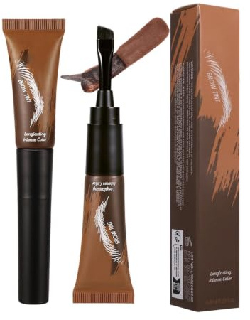 Teinture pour sourcils Produits beauté anti-transpiration | Teinture sourcils Pelable pour Travail Maison Salon Studio