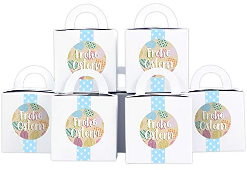 Papierdrachen DIY Osterhasen Kisten mit Washi Tape - Geschenkboxen zu Ostern - Geschenkverpackung zum Befüllen- für Kinder und Erwachsene Dekoration