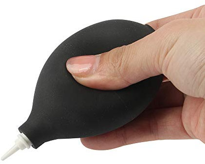 OriGlam Mini-Gummi-Staubbläser, Reinigungswerkzeug, Ballpumpe, Handpumpe, Staubreiniger für Kameraobjektiv, Tastatur, Computer, Laptop, Objektiv, Handy