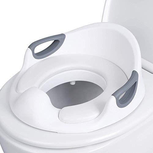 Best Goods Kids Toilet Seat Potty Trainer Seat Faltbarer Toilettensitz für unterwegs, Tragbarer Toilettensitz mit Aufbewahrungstasche und Toilettensitzbezügen