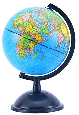 EXERZ Globe éducatif pivotant - Diamètre 20cm