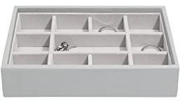 Stackers Mini Pebble Grey Trinket Layer