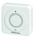 Hörmann 4511628 WLAN Innenknopf für Garagentorsteuerung mit Apple Home System und LED-Anzeige für SupraMatic/ProMatic, weiß
