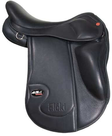 Karlslund Flóki Sattel, Wolle, 17 (46cm), Schwarz 96°