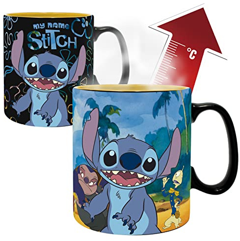 ABYstyle DISNEY - Lilo & Stitch - Mug thermoréactif 460ml