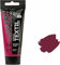 Krevo Art Stoffmalfarben Stofffarben Waschfest Textilfarbe fuchsia Acrylfarbe auf Wasserbasis | 60ml Tube | Textilfarbe waschmaschinenfest zum Fixieren | Intensiv deckend für helle und dunkle Stoffe