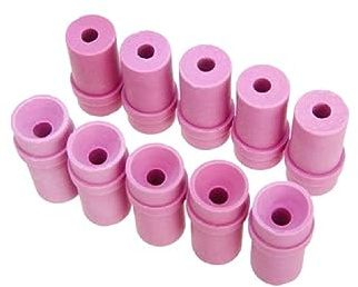 Vleant Sandstrahldüse aus Keramik (Innendurchmesser 6 mm + 7 mm), für tragbare Sandstrahlpistole, 10 Stück