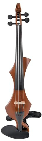 GEWA E-Violine, elektronische Violine, Novita 3.0 Goldbraun mit Wittner Schulterstütze, 4-saitig inkl. Schulterstütze 4-saitig Goldbraun