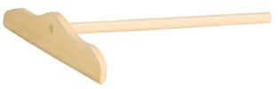 Unold 4815510 Teigverteiler aus Holz für Profi 48155 Crêpesmaker