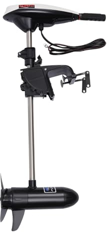 SICHENSH 45LBS Aussenborder Elektromotor 552W Trolling Motor mit Fünf Vorwärtsgänge und zwei Rückwärtsgänge 12V AußEnborder Bootsmotor Geeignet für alle Arten von kleinen Wasserfahrzeugen
