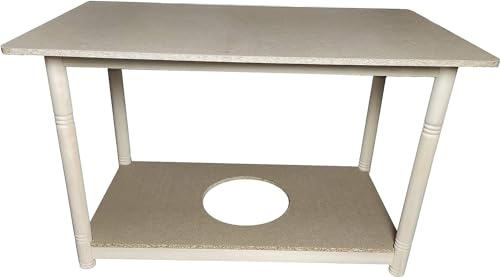 Mesa Camilla Desmontable Rectangular 130x80cm (65cm Altura)