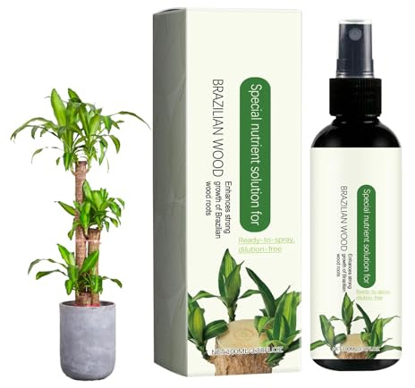 Nutrienti vegetali,fertilizzante idroponico | Soluzione nutritiva per legno brasiliana - Fertilizzante nutriente liquido multiuso per piante da interni per piante in vaso da interni