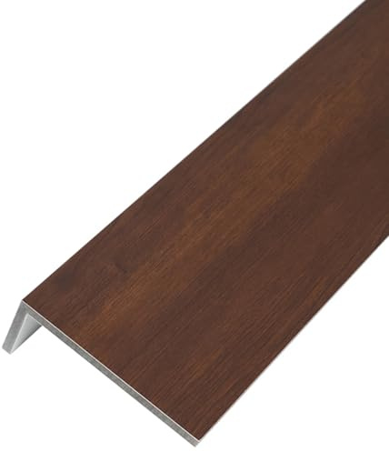 Walnut Window Sill Protector - Widening Window Ledge Sills Cover - Easy Cleaning Window Sill Replacement Board - Acrylic Bay Window Countertop Protectors for Plants/Porch/Balcony(W 25 cm,L 60 cm)