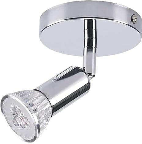 Generico Lampada da Parete Lampada da soffitto Girevole Applique da toeletta, Faretto da soffitto Lampada da Parete Girevole, Faretti montati Lampade da Lettura da Comodino, plafoniera