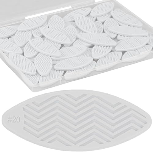 Yudylg PVC Plastic Biscuit Joiner Tool #20 – 50 Pack White Joiner Biscuits for Connecting PVC Decorative Panels, Woodworking, Biscuit Connector for Furniture Frames, Door Frames, Countertop Joiner