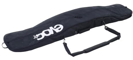 EVOC BOARD BAG Transportväska för snowboards, snowboardväska (vaddering i väskans ändar, avtagbar axelrem, snowboardskydd för brädor upp till 165 cm), svart