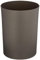 Denox 10330.790 - Papelera cilíndrica, 11 L, metal, polipropileno, color Gris mate, único
