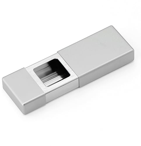 Origin Outdoors Reise-Aschenbecher, eckig - silber