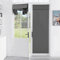 Gugxiom 26x68 Inch Front door Curtain,French Door Blinds with Bandage,Front Door Sidelight Curtain for Kitchen Living Room Bathroom(Grey)