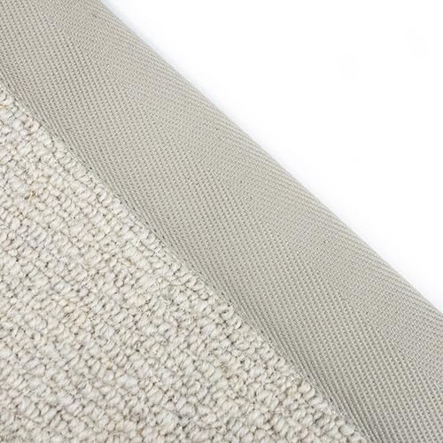 Herringbone Carpet Edge Binding Tape 120mm, Supplied by The Metre as One Continuous Length (Taupe)