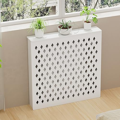 Moderna copertura per radiatore con ripiano aggiuntivoFacile da installare Armadietto riscaldante per casa elegante Protezione per radiatore versatile per una migliore decorazione