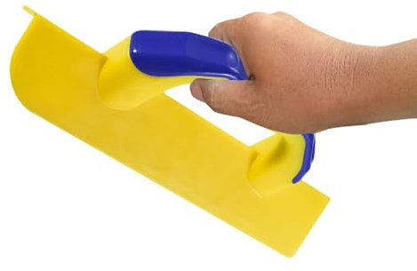 Corner Enlucido A La Llana: La Herramienta De Esquina De PP Templada, Una Hoja De Acabado De Paneles De Yeso Resistentes, Diseño De Agarre Cómodo | Configuración Eficiente