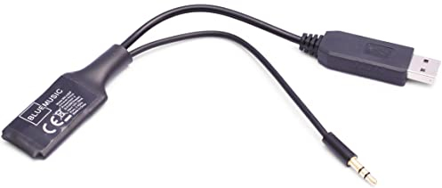 BlueMusic Bluetooth Audio Adapter kompatibel mit BMW E60 E90 E81 E87 X5 E70 Z4 E89 USB/AUX