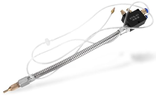 Sistema De Pulverización De Lubricación De Refrigerante De Niebla, Tr-01 Versión Actualizada Sistema De Pulverización De Lubricación De Con Válvula De Retención Y Tubo Flexible De Acero Inoxidable