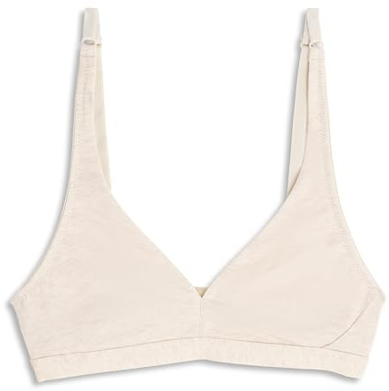 Cotonella, Soutien-Gorge Triangle en Coton Doux Stretch - avec Bonnets préformés doublés, sans Armatures et sans Rembourrage - Art.AD971