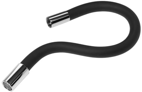 Hoement Estensione per Rubinetto da Cucina 50 Cm Spruzzatore Antispruzzo e Ugello Filtro Acqua, Prolunga per Lavabo, Bagno e Lavandino Connettore in Rame e Testa in Plastica, Facile
