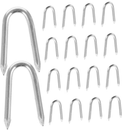 Cabilock 200pièces Fixateur De Clôture Robuste Vis De Clôture Pour Treillis Métallique Et Pour Usage Agricole Et Jardinage à Haute Résistance