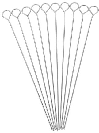 Artibetter Agujas Perforadoras De Acero Para Mechas De Velas 25 Cm 10 Piezas Para Fabricación De Velas Artesanales y Profesionales Uso Doméstico y Manualidades