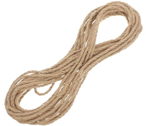 FIXOSHEE Natural Sisal Rope for DIY Cat Climbing Tower and Scratching Post Replacement Strong Jute Twine for Cat Trees and Rest Areas