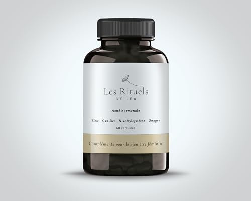 Acné Hormonale – Gattilier, Zinc, NAC & Onagre – Régule les hormones et purifie la peau naturellement