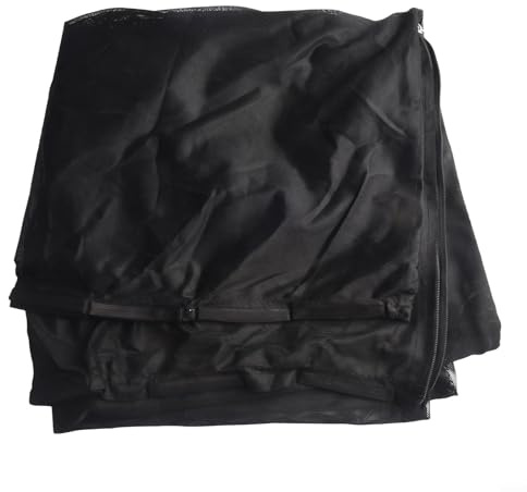 Honseadek Mosquitera para puerta corredera para furgoneta, malla de nailon de alta densidad con protección UV, se adapta a puertas laterales y traseras para acampar al aire libre (S, 160 x 150 cm)