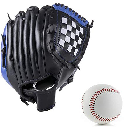 Wonninek 11,5 Zoll Baseballhandschuh Soft Solid PU Leder Verdickungskrug Softballhandschuhe für Kinder Teenager Adult Professional Baseball Mitt Catching