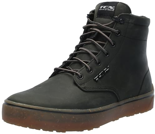 TCX - DARTWOOD WP, wasserdichte Motorradschuhe, Mann, Schwarz, 40