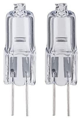 Paulmann 83155 Lot de 2 ampoules halogènes basse tension G4 Blanc chaud 2 x 38 W Intensité variable Transparent 2900 K G4