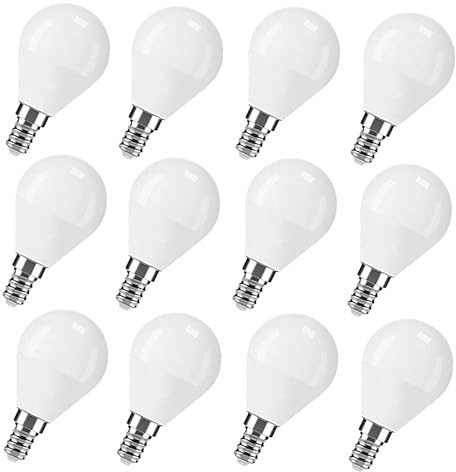 Lampadine Led E14 Luce Bianca fredda,6w 6500K Lampadina,Equivalenti 40W | 550lm Attacco Piccolo E14 SES Base Classic Bulbo Risparmio Energetico, Non Dimmeriabile,Nessun Sfarfallio Lampada Pacco da 12