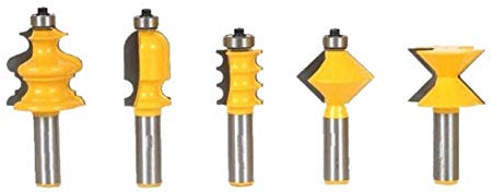 ZSBLXHHJD Router-Bits DIY Bücherregal Molding Kantenanleimmaschinen Holzbearbeitungswerkzeuge Fräser Bohrer Tabelle Seite Bohrer CNC Türmesser Holzbearbeitung