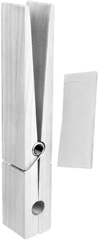 Molletta gigante porta asciugamani, grandi clip porta asciugamani da bagno con molla, robuste clip in legno per lavanderia, soggiorno, cucina