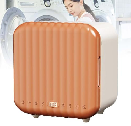 Petit sèche-linge, mini-machine à laver les chaussettes entièrement automatique de 2,5 L, sèche-linge compact, mini-essoreuse pour les voyages, les appartements, les dortoirs d'étudiants, le