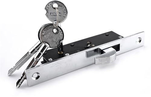 Serratura for porta scorrevole Serrature for finestre in lega di zinco Serratura di sicurezza for cancello in legno con chiavi incrociate for ferramenta for mobili 1 pezzo